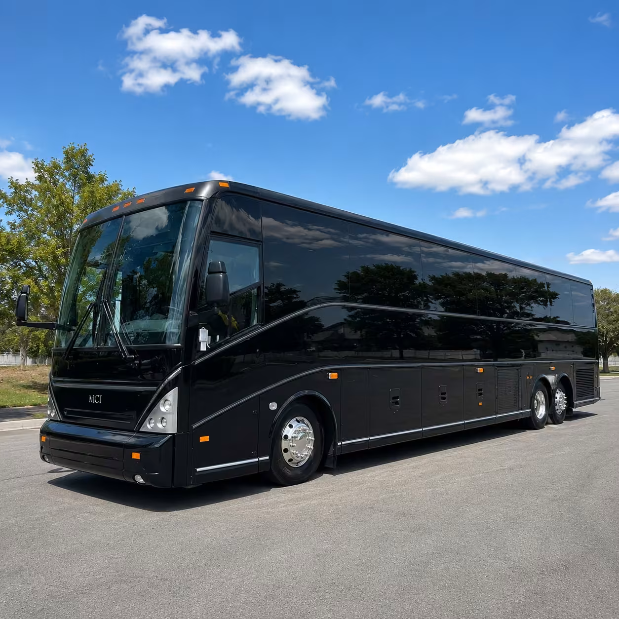40 56 passenger charter bus